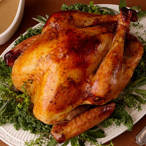 Fried Turkey w/ Giblets Gravy